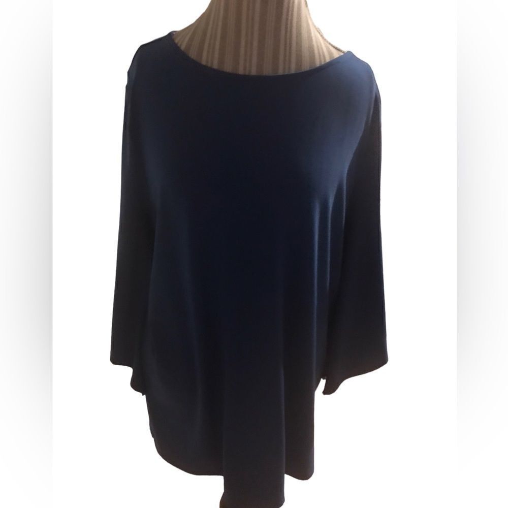 Gibson Latimer size XL beautiful blue blouse excellent condition see pics